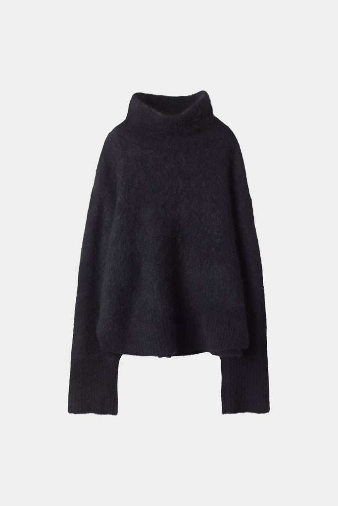 crepuscule Mohair polo Neck Black サイズ1 Pure Mohair Polo – WORDS SOUNDS COLORS & SHAPES