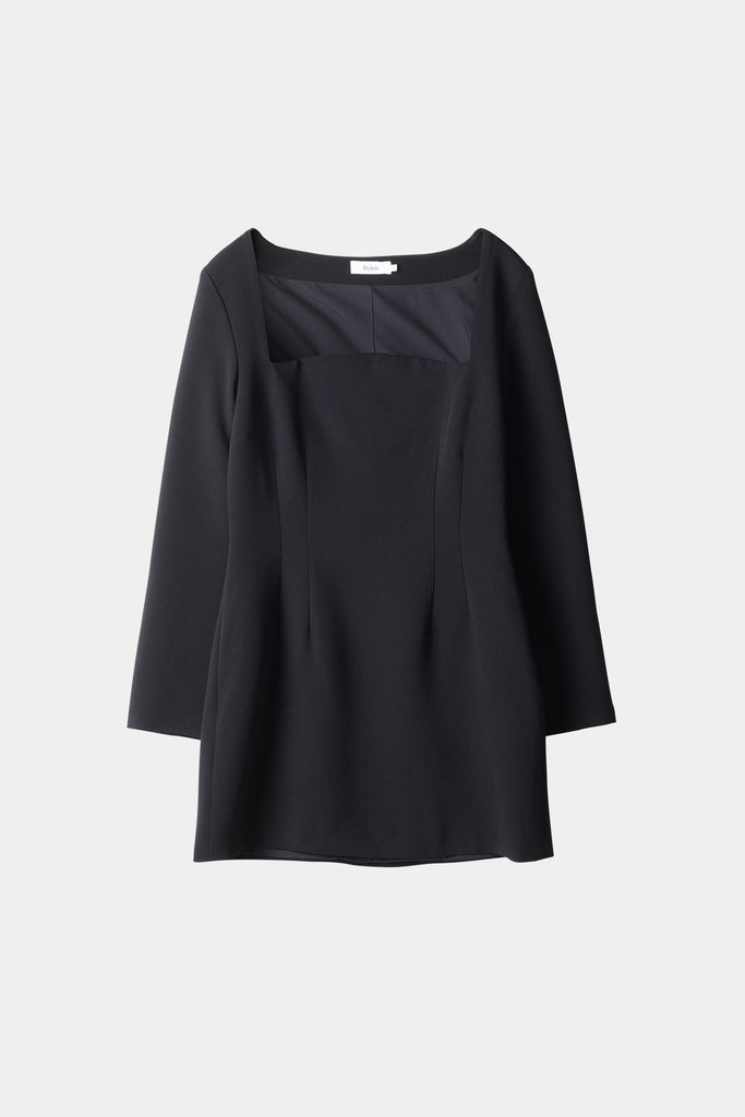 theory long sleeve paneled shift dress Theory Long Sleeve Paneled Shift Dress in Lavender - size P