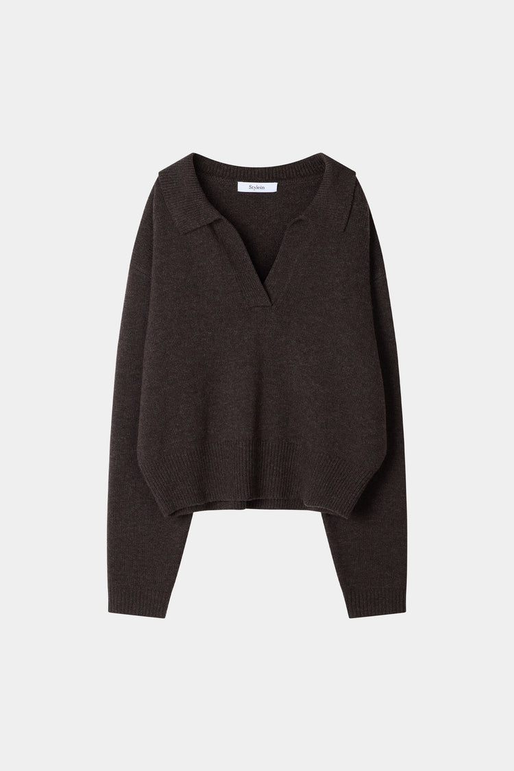 HARMONY SWEATER - COFFEE