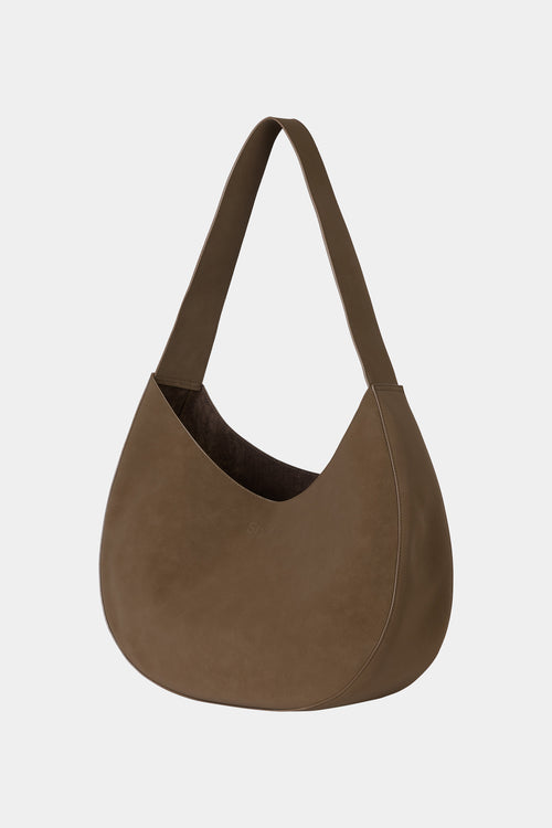 CROSSBODY SHOPPER - YARDLY BAG BROWN MATTE