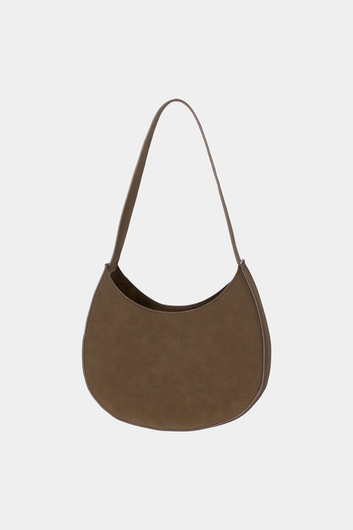 MINI SHOULDER BAG - YARDLY BROWN MATTE