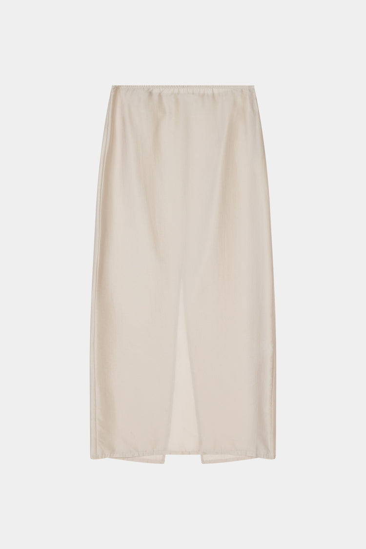 Basha long skirt ivory stylein packshot