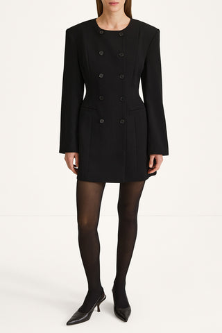 Beatrix dress black stylein front