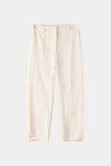 Ivory suit trousers bergio stylein front packshot