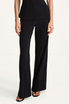 Berzo flared trousers black stylein model image front close