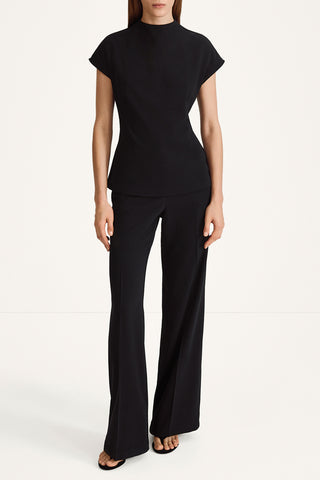 Berzo flared trousers black stylein model image front