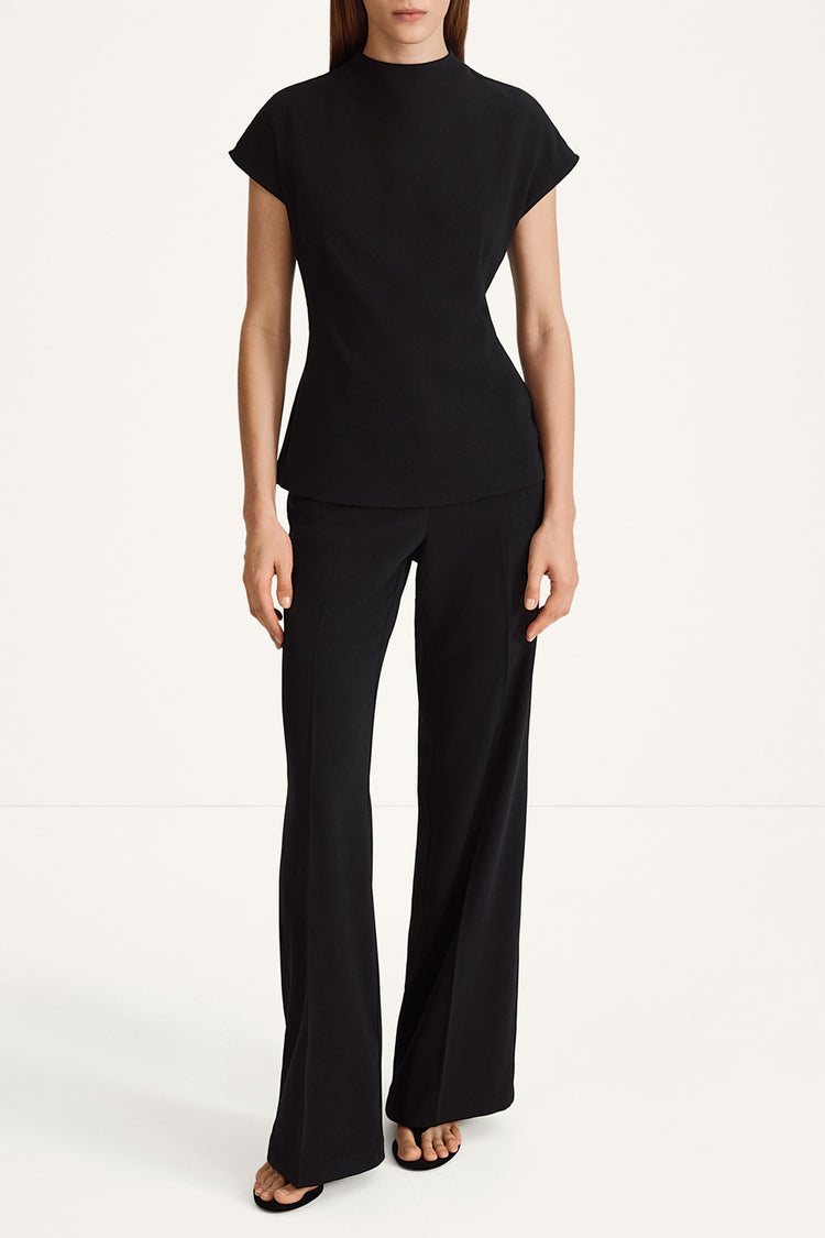 Berzo flared trousers black stylein model image front