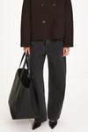 Yacht bag xl stylein black model image front close