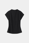 Borno short sleeve top black stylein packshot