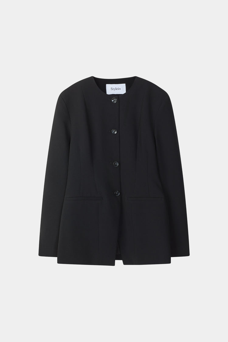 Bova black blazer stylein packshot