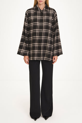 BREMEN SHIRT - BLACK CHECK