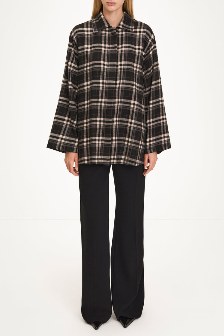 BREMEN SHIRT - BLACK CHECK