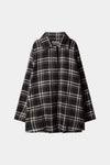Bremen shirt cotton flannel black check stylein packshot