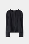 Brienne blouse black stylein long sleeve packshot