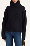 Hilary polo sweater midnight stylein details