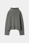 Hilary polo sweater mid grey stylein packshot