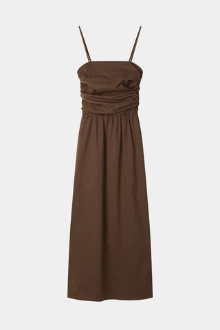 Jamila maxi dress cacao stylein packshot