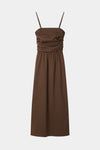 Jamila maxi dress cacao stylein packshot