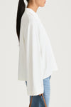 Janelle long sleeve top cream stylein model image side close