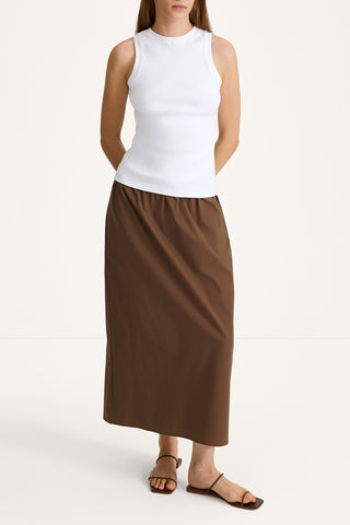 Jase tank top white stylein model image front