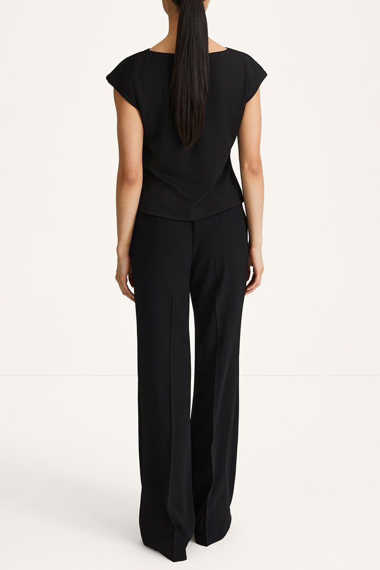 Jodyn sleeveless top black stylein model image back