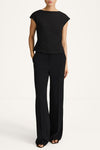 Jodyn sleeveless top black stylein model image front