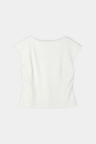 Jodyn sleeveless top cream stylein packshot