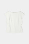 Jodyn sleeveless top cream stylein packshot