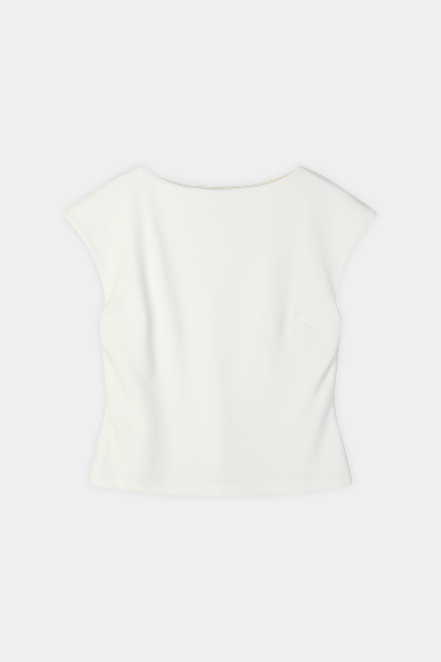 Jodyn sleeveless top cream stylein packshot