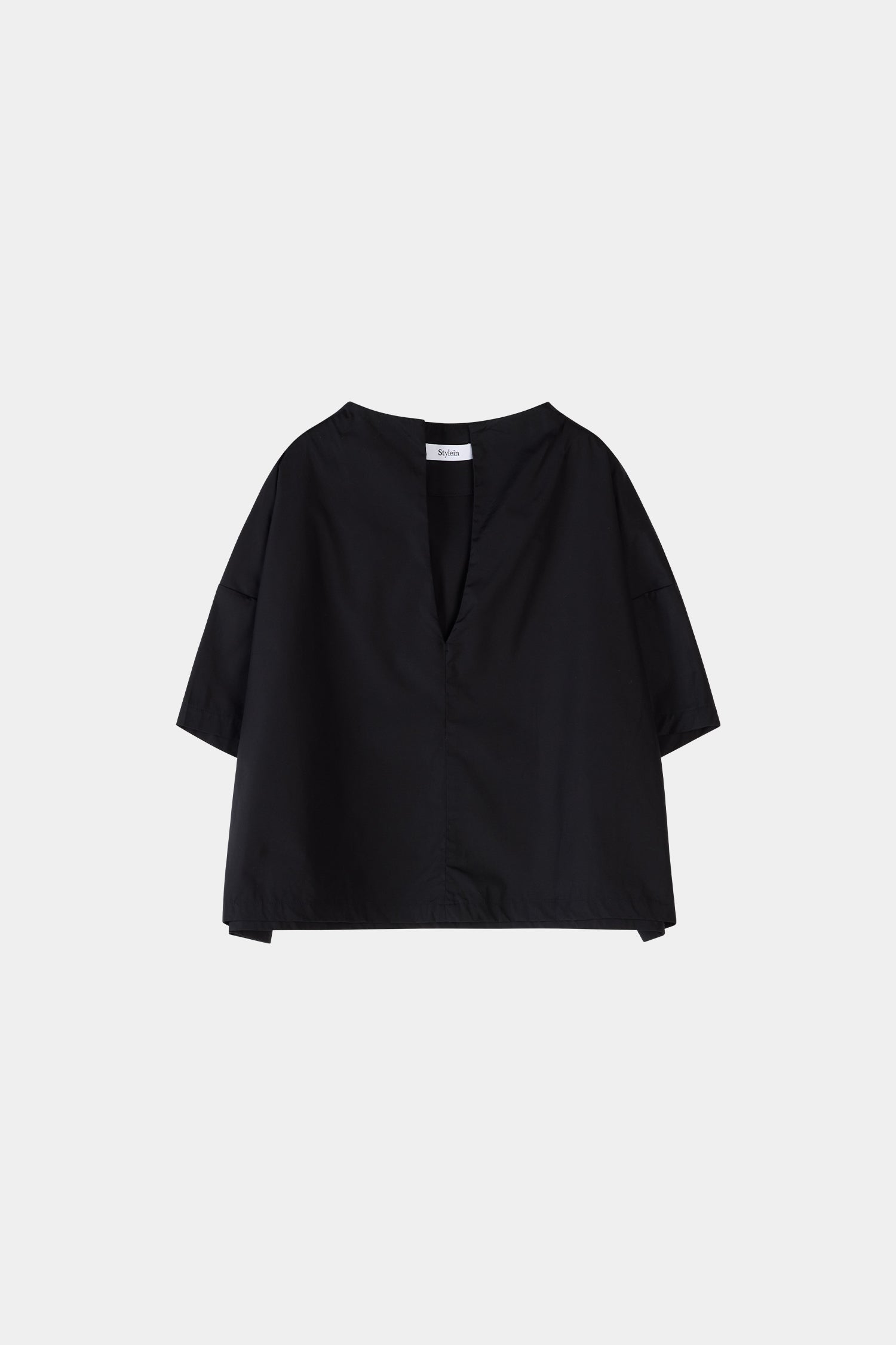 Joelle blouse short sleeve black stylein packshot