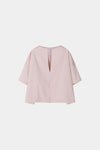 Joelle blouse short sleeve off-pink stylein packshot 