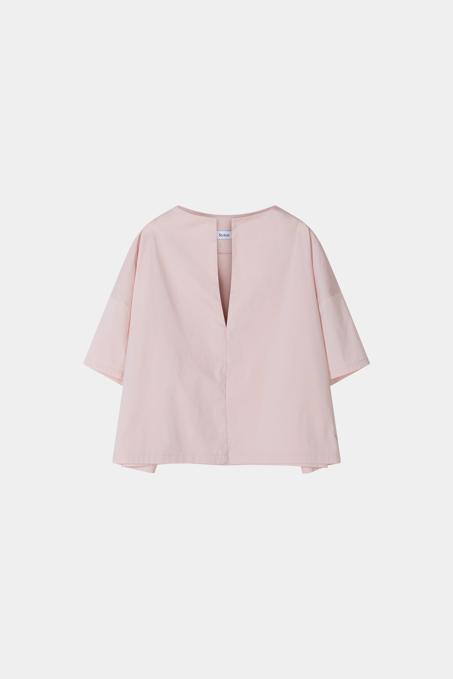 Joelle short sleeve blouse off pink stylein packshot