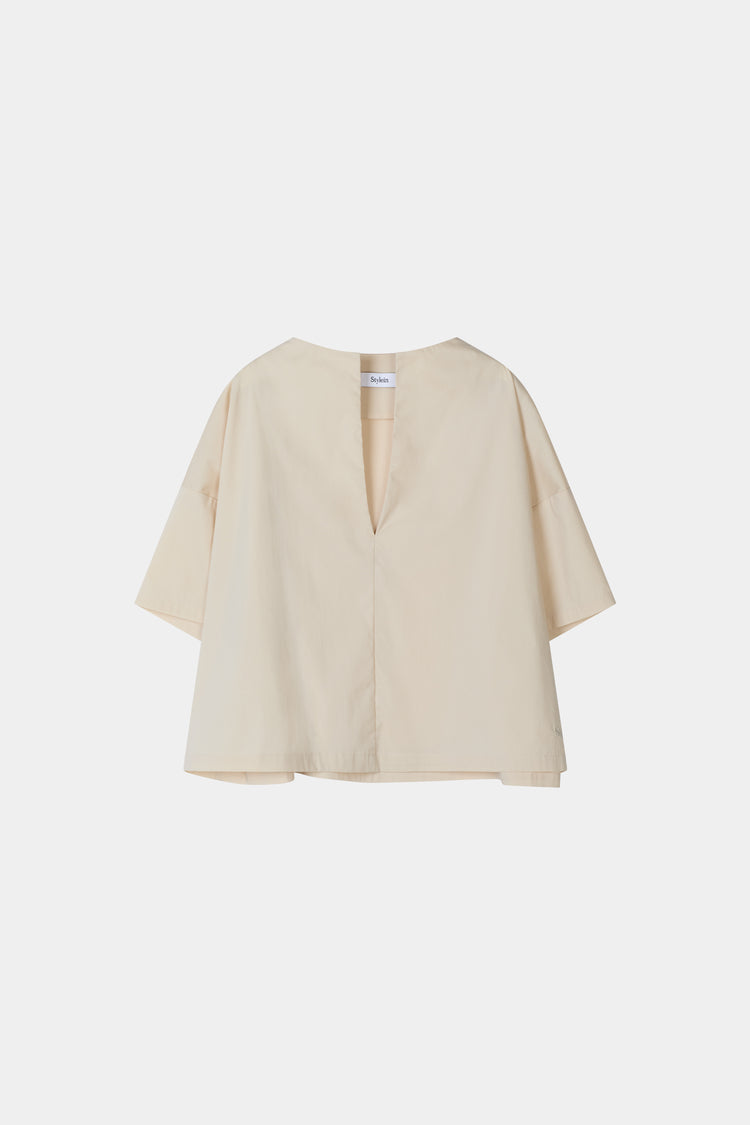 Joelle blouse short sleeve oyster stylein packshot