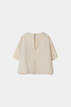 Joelle blouse short sleeve oyster stylein packshot