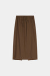 Jolene midi skirt cacao brown stylein packshot