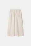 Jolene midi skirt cream stripe stylein packshot
