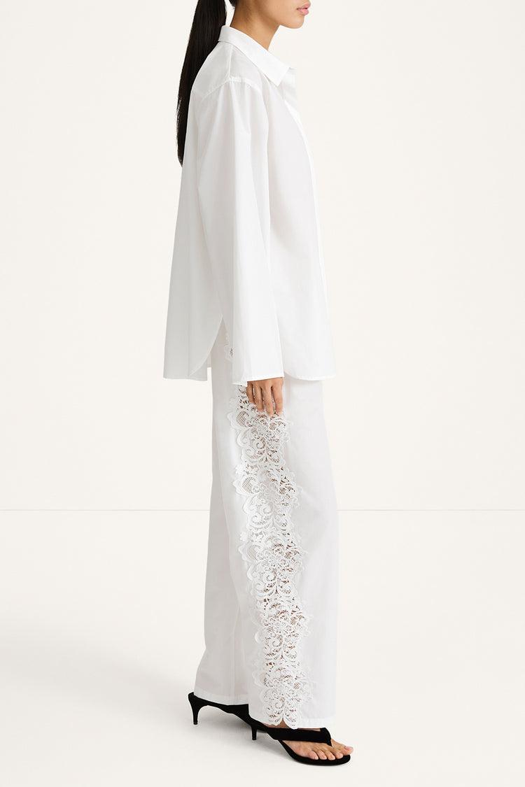 white shirt embroidery stylein jontavi side