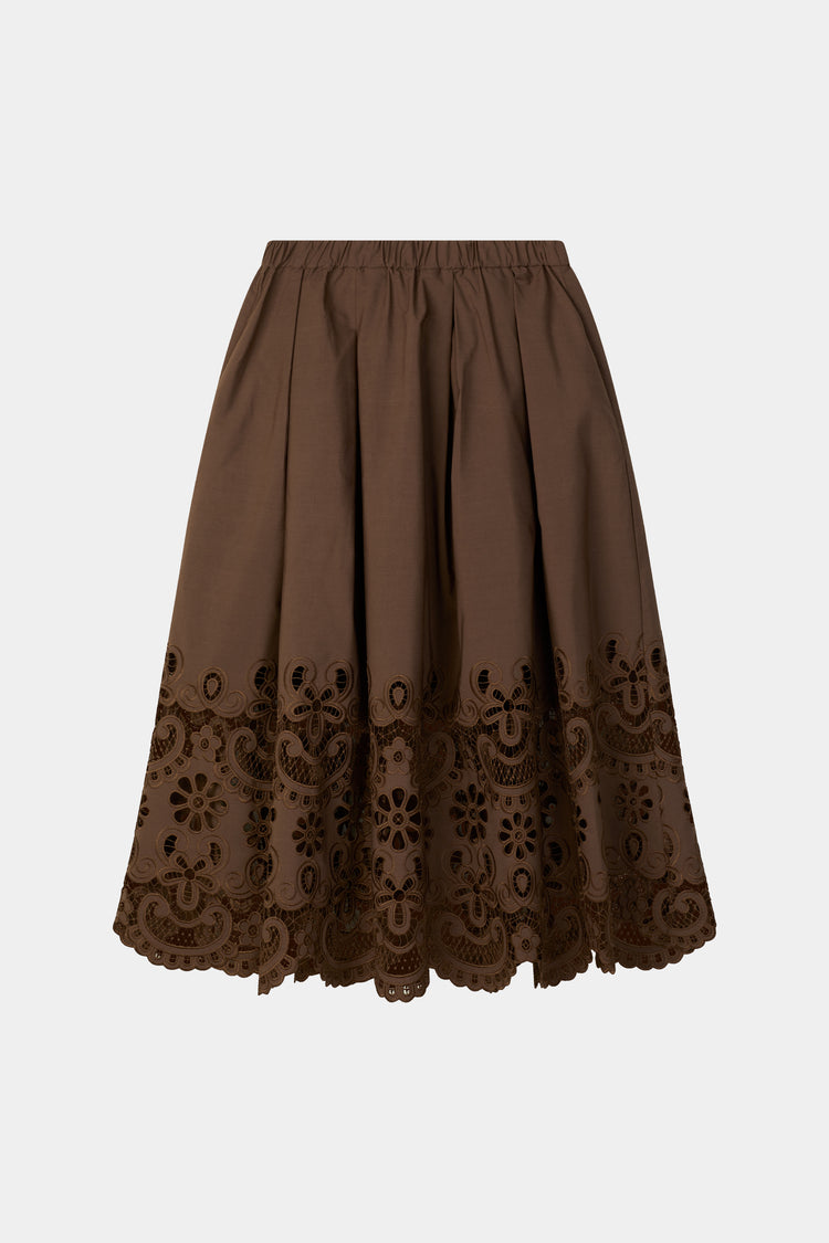 JORAH SKIRT - COFFEE