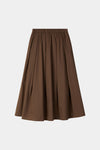 Jorina midi skirt cacao stylein packshot
