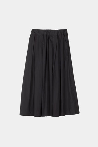 Jorina skirt voluminous mid length a line black stylein packshot