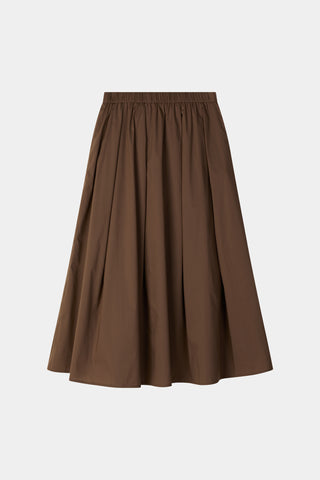 Jorina midi skirt cacao stylein packshot