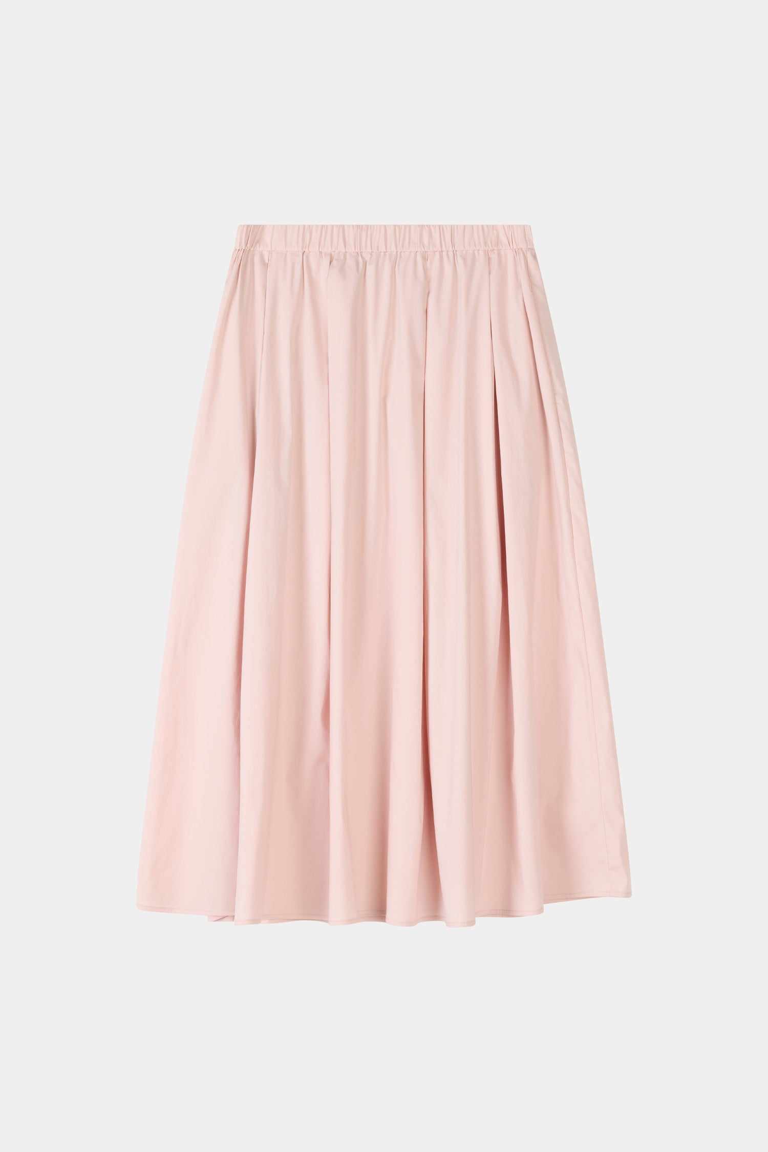 Jorina pink cotton a lined midi skirt Stylein  packshot