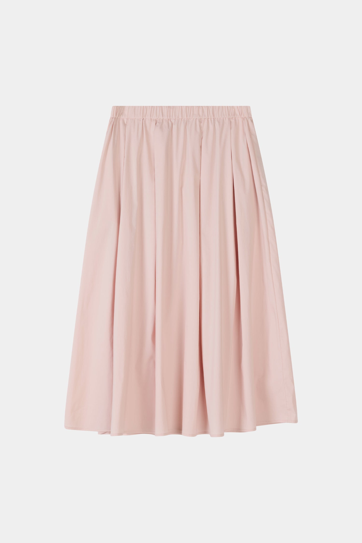 Jorina pink cotton a lined midi skirt Stylein packshot