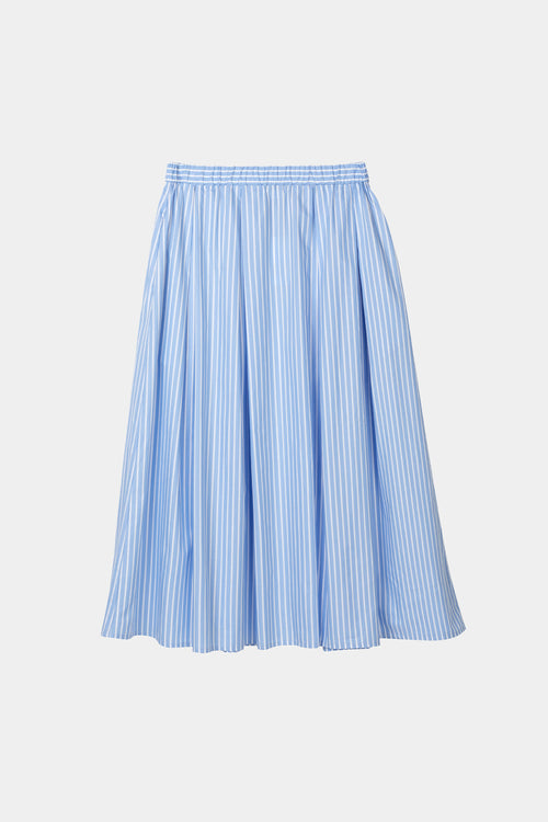 JORINA SKIRT - BLUE / WHITE STRIPE