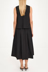 Joya sleeveless blouse black stylein model image back