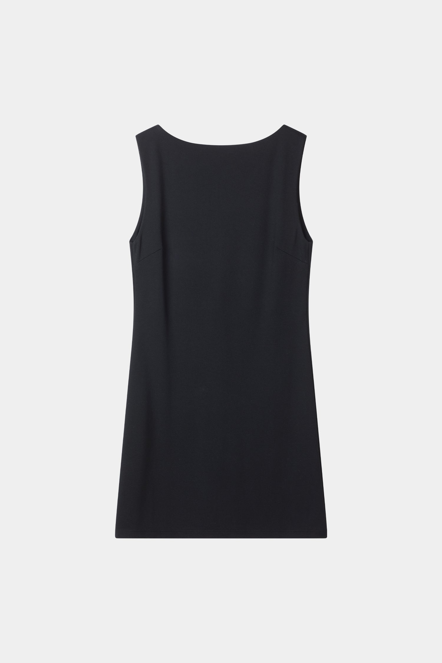Black sleevless short Julie dress stylein packshot