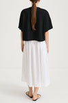 Juniper cropped top black stylein model image back