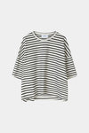 JUNIPER TOP - BLACK STRIPE