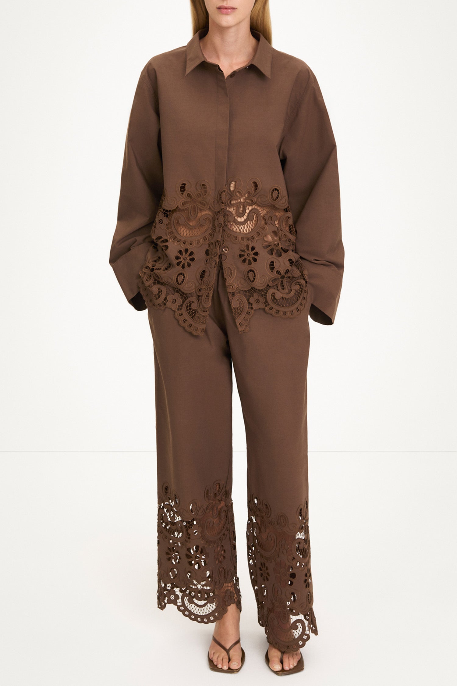 JURETTO SHIRT - COFFEE