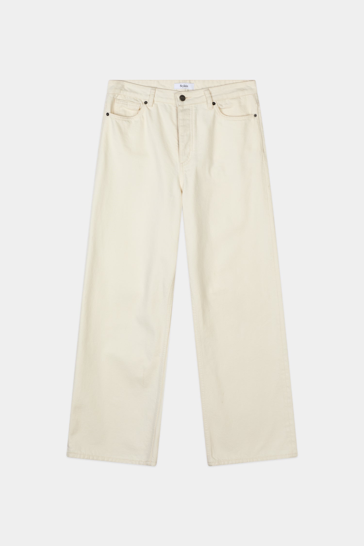 Kayne wide denim ecru stylein packshot